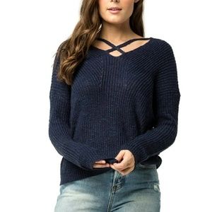 ⭐New Almost Famous Cute Gray Sweater (M)